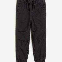 Boys Cotton Straight Fit Twill Joggers-picture-19