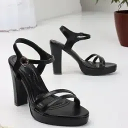 Women Open-Toe Chunky-Heeled Sandals-image-23