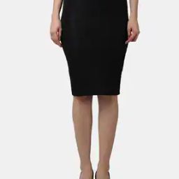 Pencil Skirt with Elasticated Waist-picture-14