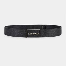 Belt with Logo Buckle Closure-image-36