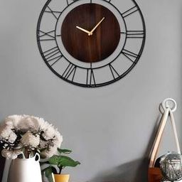 Round Roman Numerals Wall Clock-image-4