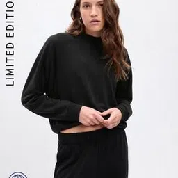 Women Relaxed Fit Round-Neck Sweatshirt-picture-36