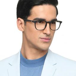 lenskart hustlr Men Full-Rim Rectangular Frame image 1