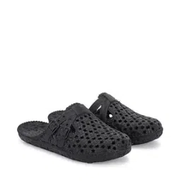 Women Regular Fit Clogs with Buckle-image-9