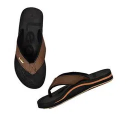Men Leaf Print Thong-Strap Flip-Flops-40