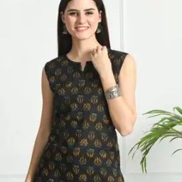Women Relaxed Fit Floral Print Top-image-7