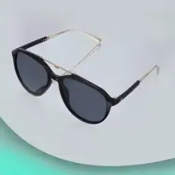 Unisex UV Protected Oval Sunglasses - TR3324-C1-image-55
