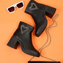 Women Ankle-Length Slip-On Boots-image-99
