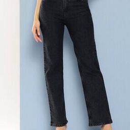 Girls Straight Jeans with Insert Pockets-image-10