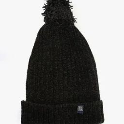 Women Ribbed Beanie with Pom-Pom-19