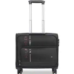 Brand Print Trolley Bag with Number Lock-image-23