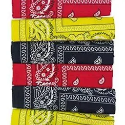 aadishwar creations Pack of 6 Women Printed Bandanas-picture-13