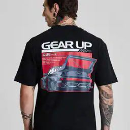 snitch Men Regular Fit Crew-Neck T-Shirt -picture-6