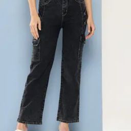 Girls Mid-Rise Jeans with Insert Pockets-image-103