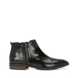 Men Chelsea Boots with Faux Leather Upper-picture-15