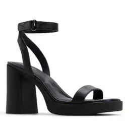 Women Chunky Heeled Sandals with Sling Back-image-17