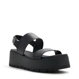 Women Double-Strap Wedges with Velcro Fastening-28