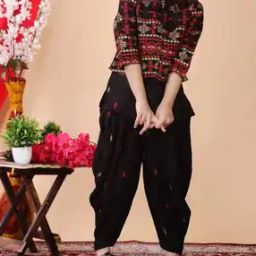 Girls Embroidered 3-Piece Kurta Suit Set-image-64