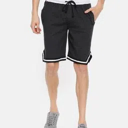 arise Heathered Flat-Front Shorts with Insert Pockets-picture-29