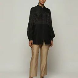 Beads Dash Relaxed Fit Shirt-image-51