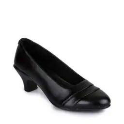 Panelled Lace-Up Pointed-Toe Pumps-3