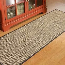 Chevron Print Floor Runner 1.6' X 5.9'-36