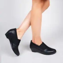 Women Slip-On Wedges Heeled Sandals-18