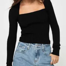 Women Ribbed Regular Fit Blouse Top-image-1