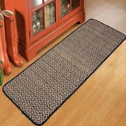Geometric Print Handloom Cotton  Floor Runner 1.3' X 3.9'-image-69
