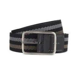 Men Colourblock Wide Belt-image-15