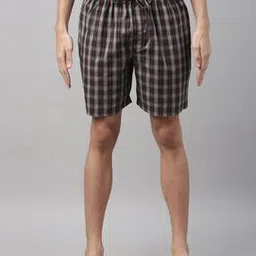 joven Checked Mid-Rise Bermudas-picture-7