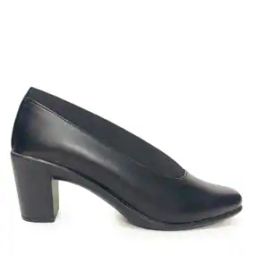 Slip-On Chunky Heeled Shoes-picture-53