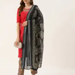Floral  Printed Regular  Dupatta-image-59