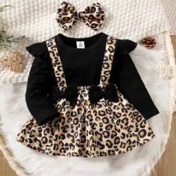Girls Printed A-line Dress-image-17