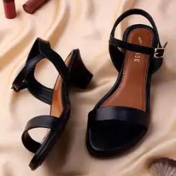 Women Kitten Heeled Sandals with Synthetic upper-image-36