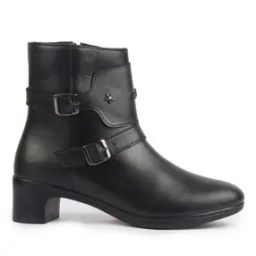 Women Ankle-Length Boots with Zip Closure-image-91
