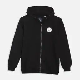 Boys Patch-Work Hoodie with Zip-Front-image-53