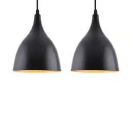 Set of 2  Spinning Round Pendant Lights-27