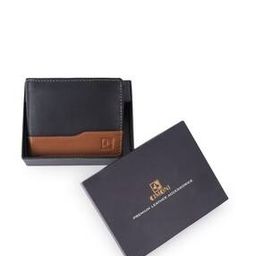 Men Bi-Fold Wallet with Stitched Edge-image-46