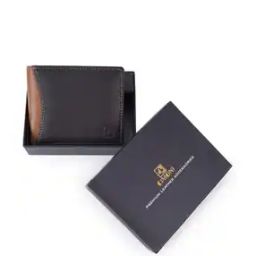 Men Bi-Fold Wallet with Stitched Edge-image-38
