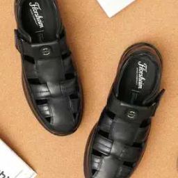 Men Sandals With Leather Upper-image-47