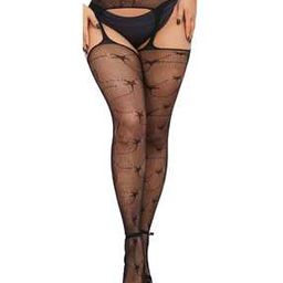 neska moda Women High-Rise Lace Garter Belt Stockings-picture-21