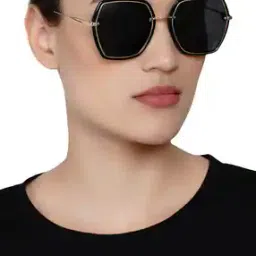 Women UV Protected Oversized Sunglasses - 2219-C1-image-55