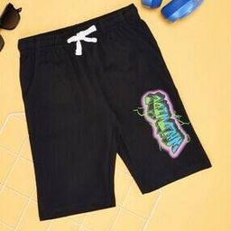 Boys Regular Fit Graphic Print Shorts-picture-23