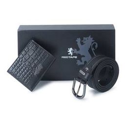 Men Wide Belt with Bi-Fold Wallet-19