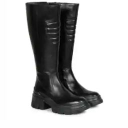 Leather Knee High Boots-image-88