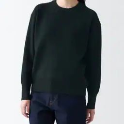 Shape-Keeping Ribbed Crew-Neck Pullover-image-44