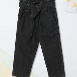 Girl Straight Jeans with Insert Pockets-image-28