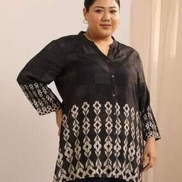 Women Geometric Pattern Tunic-image-73
