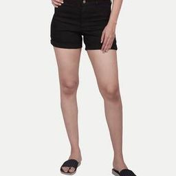 Women Shorts with Slip Pockets-image-4